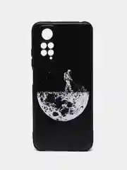 Мятный силиконовый чехол для Xiaomi Redmi Note 11 4G / 11S 4G / 11S NFC 4G, с принтом
