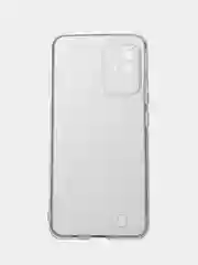 Прозрачный чехол Realme Narzo 50i (Реалми Нарзо 50 ай), прозрачный, силиконовый, с защитой камеры