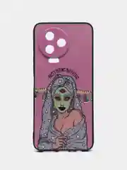 Приглушённый хаки силиконовый чехол для Infinix NOTE 12 PRO 4G / NOTE 12 2023, с принтом, с рисунком (Инфиникс Нот 12 Про 4 джи / 12 2023)