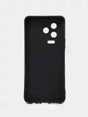 Бирюзовый силиконовый чехол для Infinix NOTE 12 PRO 4G / NOTE 12 2023, с принтом, с рисунком (Инфиникс Нот 12 Про 4 джи / 12 2023)