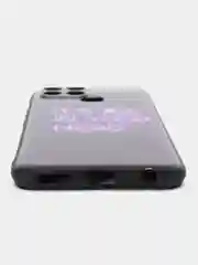 Серый чехол для Infinix Smart 6/Smart 6Plus с принтом, с рисунком (Инфиникс Смарт 6)