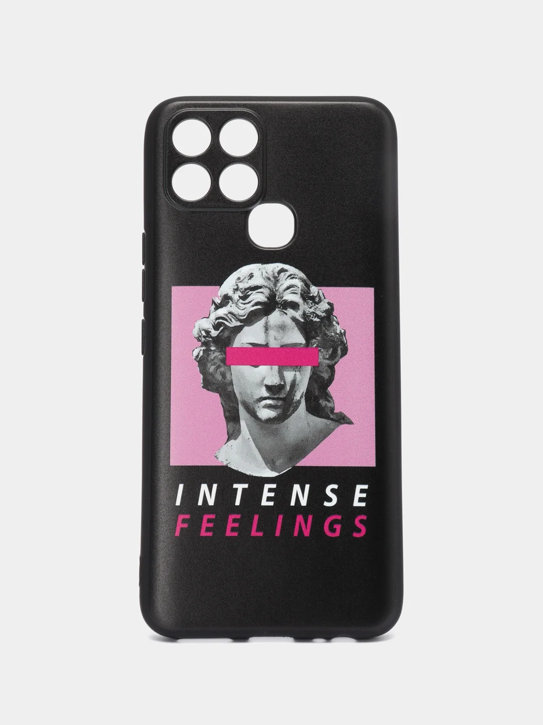 Золотой чехол для Infinix Smart 6/Smart 6Plus с принтом, с рисунком (Инфиникс Смарт 6)