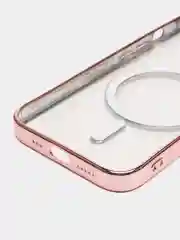 Красный чехол MagSafe для iPhone Айфон 13, 14, Pro магсейф, силикон