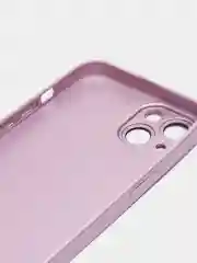 Розовый чехол для iPhone (Айфон) 13, 14, 15, Pro, с защитой камеры