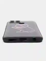 Голубой чехол для Infinix Smart 6/Smart 6Plus с принтом, с рисунком (Инфиникс Смарт 6)