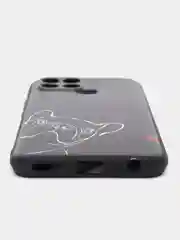 Песочный хаки чехол для Infinix Smart 6/Smart 6Plus с принтом, с рисунком (Инфиникс Смарт 6)