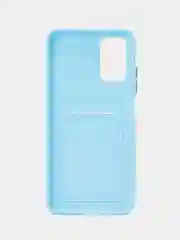Ледяной силиконовый чехол для Xiaomi Poco M3 Redmi 9T (Сяоми Поко М3 Редми 9Т), с карманом для карт