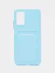 Ледяной силиконовый чехол для Xiaomi Poco M3 Redmi 9T (Сяоми Поко М3 Редми 9Т), с карманом для карт