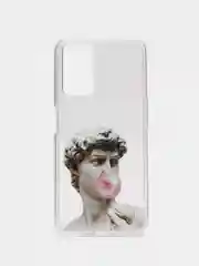 Алый силиконовый чехол для Realme 9i / OPPO A96, с принтом, с рисунком (Реалми 9 ай / Оппо А96)
