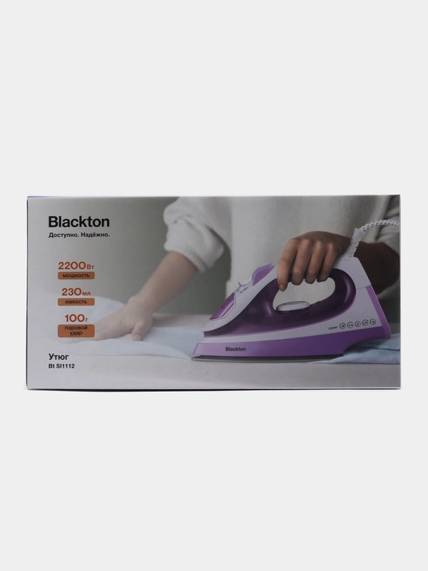 Утюг Blackton Bt SI1112, вертикальное отпаривание, 2200 Вт