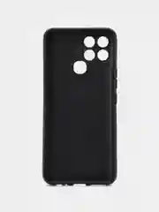 Сиреневый чехол для Infinix Smart 6/Smart 6Plus с принтом, с рисунком (Инфиникс Смарт 6)