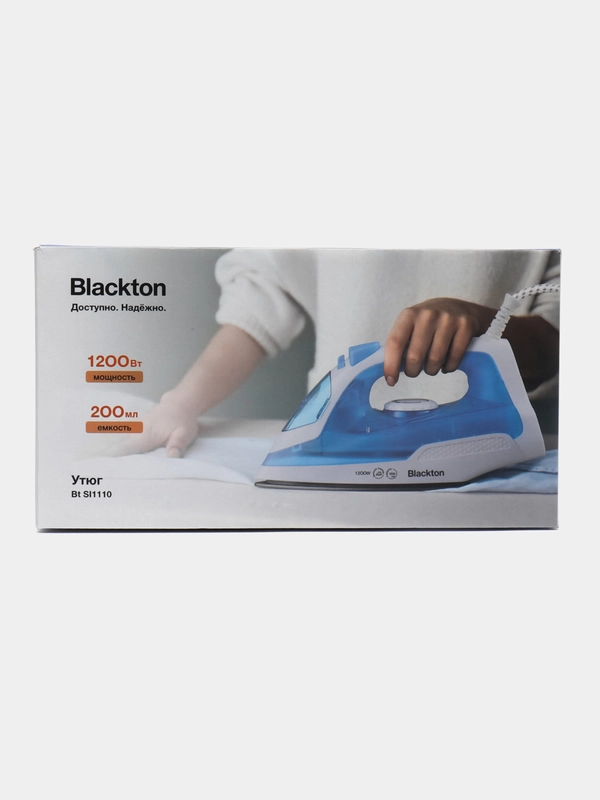 Утюг Blackton Bt SI1110, антипригарный 1200 Вт