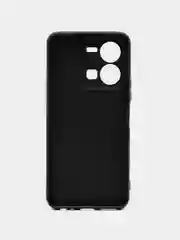 Серебряный силиконовый чехол для Vivo Y35 4G, с принтом, с рисунком (Виво у35 4г)