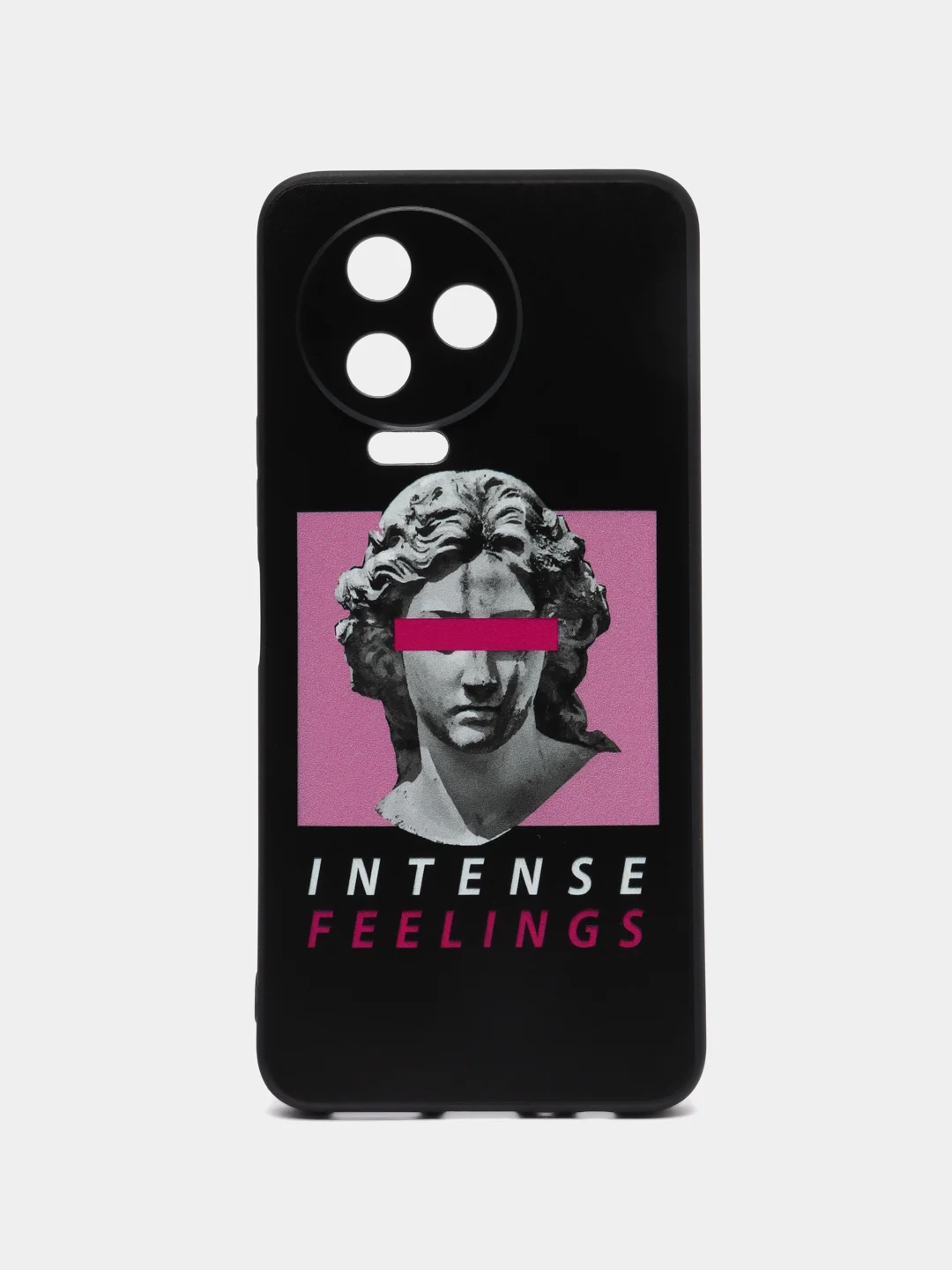 Золотой силиконовый чехол для Infinix NOTE 12 PRO 4G / NOTE 12 2023, с принтом, с рисунком (Инфиникс Нот 12 Про 4 джи / 12 2023)