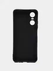 Тёмно-бордовый чехол для Tecno POP 6 Pro, с принтом, с рисунком (Техно Поп 6 Про)