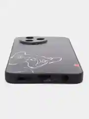 Песочный хаки силиконовый чехол для Infinix NOTE 12 PRO 4G / NOTE 12 2023, с принтом, с рисунком (Инфиникс Нот 12 Про 4 джи / 12 2023)