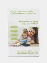 Синий графический детский планшет для рисования, с ручкой, 8,5 дюймов