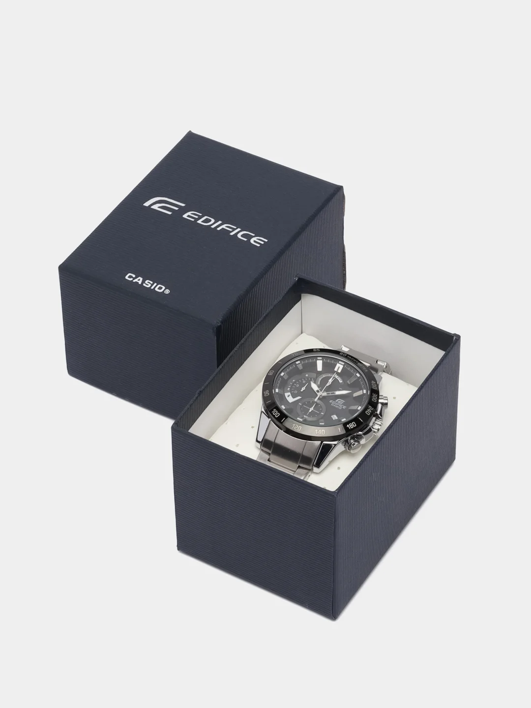 Серебряный наручные часы Casio Edifice