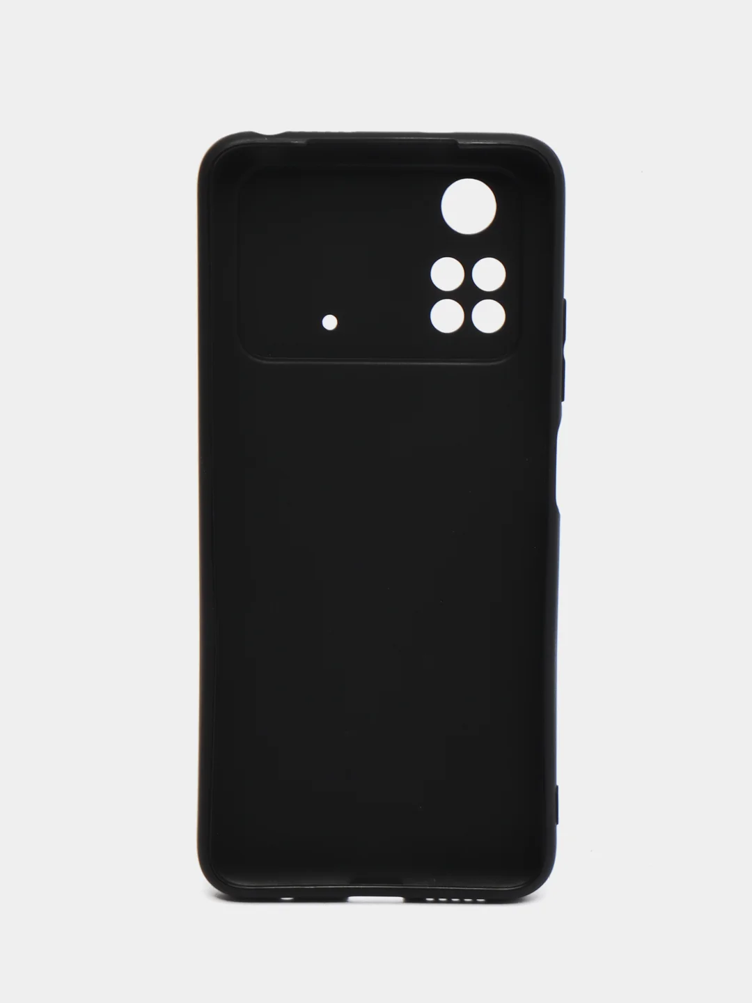 Синий меланж силиконовый чехол для Xiaomi POCO M4 Pro 4G, с принтом, с рисунком (Сяоми ПОКО М4 Про 4г)