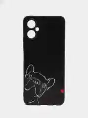 Песочный хаки силиконовый чехол для Tecno Camon 19 Neo, с принтом, с рисунком (Техно Камон 19 Нео)