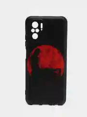 Сиреневый силиконовый чехол для Xiaomi Redmi Note 10S / Note 10 4G / Poco m5S, с рисунком, с принтом