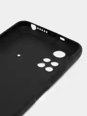 Тёмно-бордовый силиконовый чехол для Xiaomi POCO M4 Pro 4G, с принтом, с рисунком (Сяоми ПОКО М4 Про 4г)