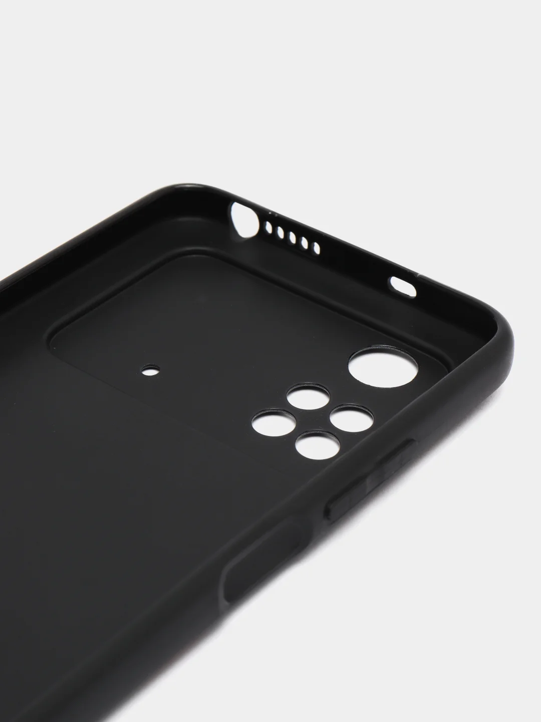 Сиреневый силиконовый чехол для Xiaomi POCO M4 Pro 4G, с принтом, с рисунком (Сяоми ПОКО М4 Про 4г)