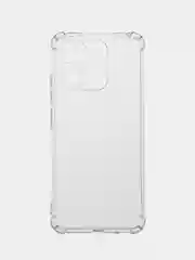 Прозрачный силиконовый чехол для Xiaomi Redmi 12C (Сяоми Редми 12С), прозрачный черный противоударный
