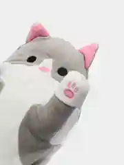 Серый мягкая игрушка "Кот батон", 3 размера