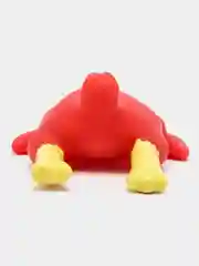 Багровый резиновая игрушка - пищалка для собак