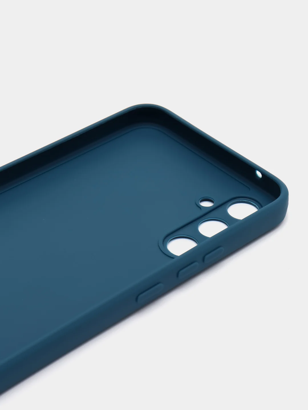 Синий чехол для Samsung Galaxy A34 5G (Самсунг Галакси А34 5 джи), силиконовый, матовый