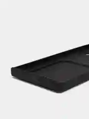 Черный силиконовый чехол для HONOR X9A (Хонор Х9А), с карманом для карт, прозрачный