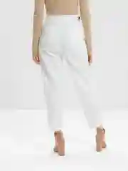 Белый джинсы женские, слоучи