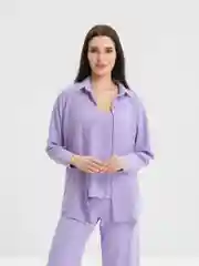 Лавандовый костюм женский, тройка