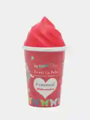 Красный бальзам для губ "Мороженое", 7 х 3,5 х 3 см