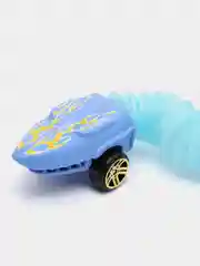 Голубой машинка пружинка, светится, 10 х 3 х 2,5 см