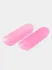Розовый футляр для зубной щетки