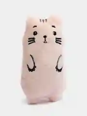 Розовый мягкая игрушка для кошек, с кошачьей мятой