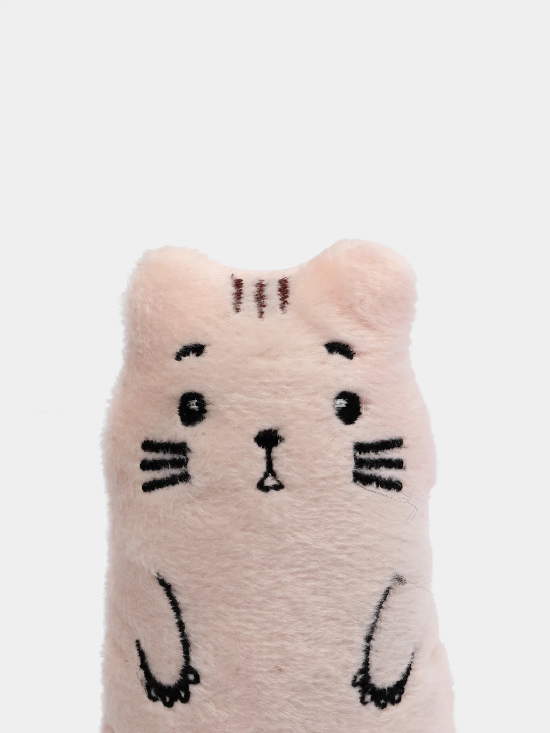 Розовый мягкая игрушка для кошек, с кошачьей мятой