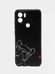 Песочный хаки чехол для Xiaomi Redmi A1+/A2+/Poco C51 (Сяоми Редми А1 Плюс), с принтом
