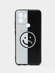 Золотистый хаки чехол для Xiaomi Redmi A1+/A2+/Poco C51 (Сяоми Редми А1 Плюс), с принтом