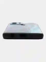 Тёмно-бирюзовый чехол для Xiaomi Redmi A1+/A2+/Poco C51 (Сяоми Редми А1 Плюс), с принтом
