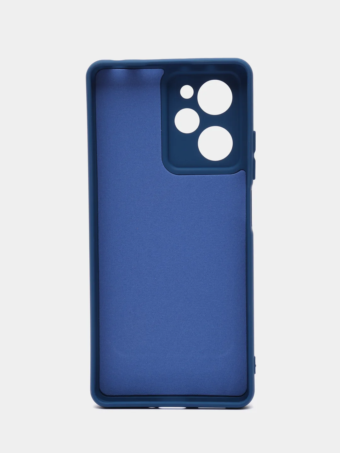 Темно-синий чехол силиконовый для Poco X5 Pro 5G, Redmi Note 12 Pro Speed Edition Silicone Cover