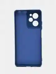 Темно-синий чехол силиконовый для Poco X5 Pro 5G, Redmi Note 12 Pro Speed Edition Silicone Cover