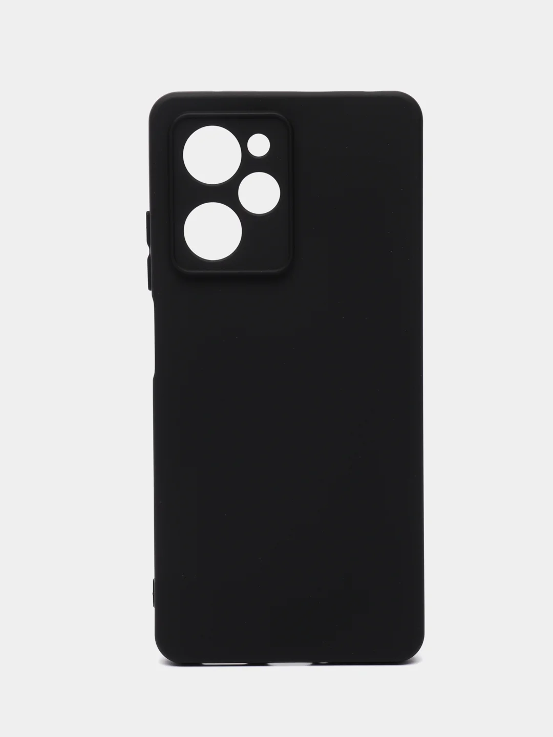 Черный чехол силиконовый для Poco X5 Pro 5G, Redmi Note 12 Pro Speed Edition Silicone Cover