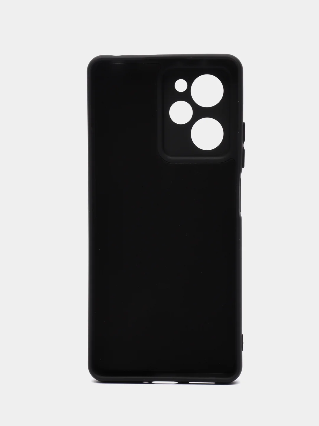 Черный чехол силиконовый для Poco X5 Pro 5G, Redmi Note 12 Pro Speed Edition Silicone Cover