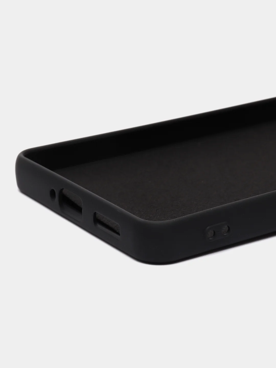 Черный чехол силиконовый для Poco X5 Pro 5G, Redmi Note 12 Pro Speed Edition Silicone Cover