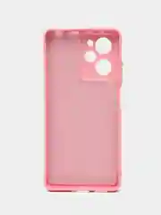 Розовый чехол силиконовый для Poco X5 Pro 5G, Redmi Note 12 Pro Speed Edition Silicone Cover