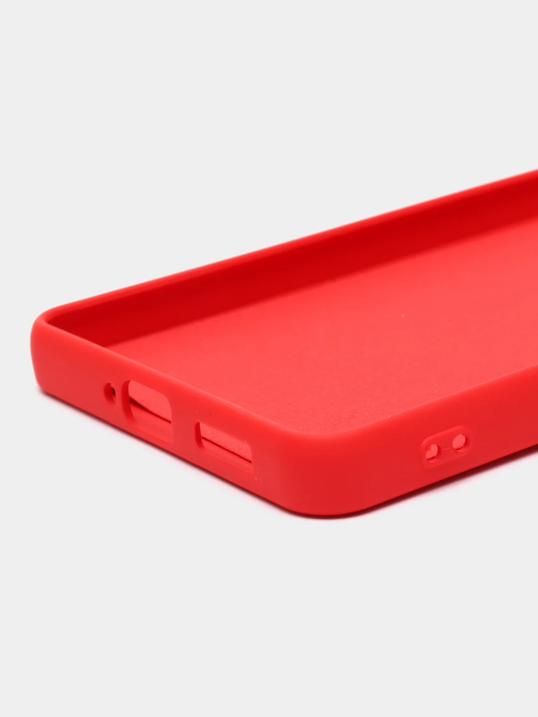 Красный чехол силиконовый для Poco X5 Pro 5G, Redmi Note 12 Pro Speed Edition Silicone Cover