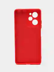 Красный чехол силиконовый для Poco X5 Pro 5G, Redmi Note 12 Pro Speed Edition Silicone Cover